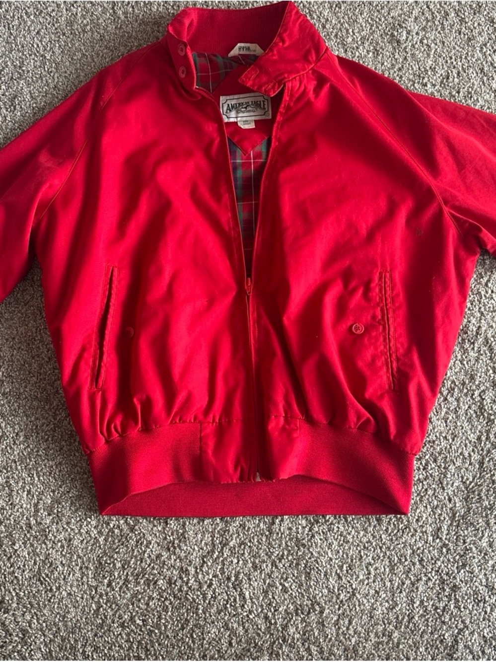 American Eagle Outfitters Red Women's Bomber Jacket